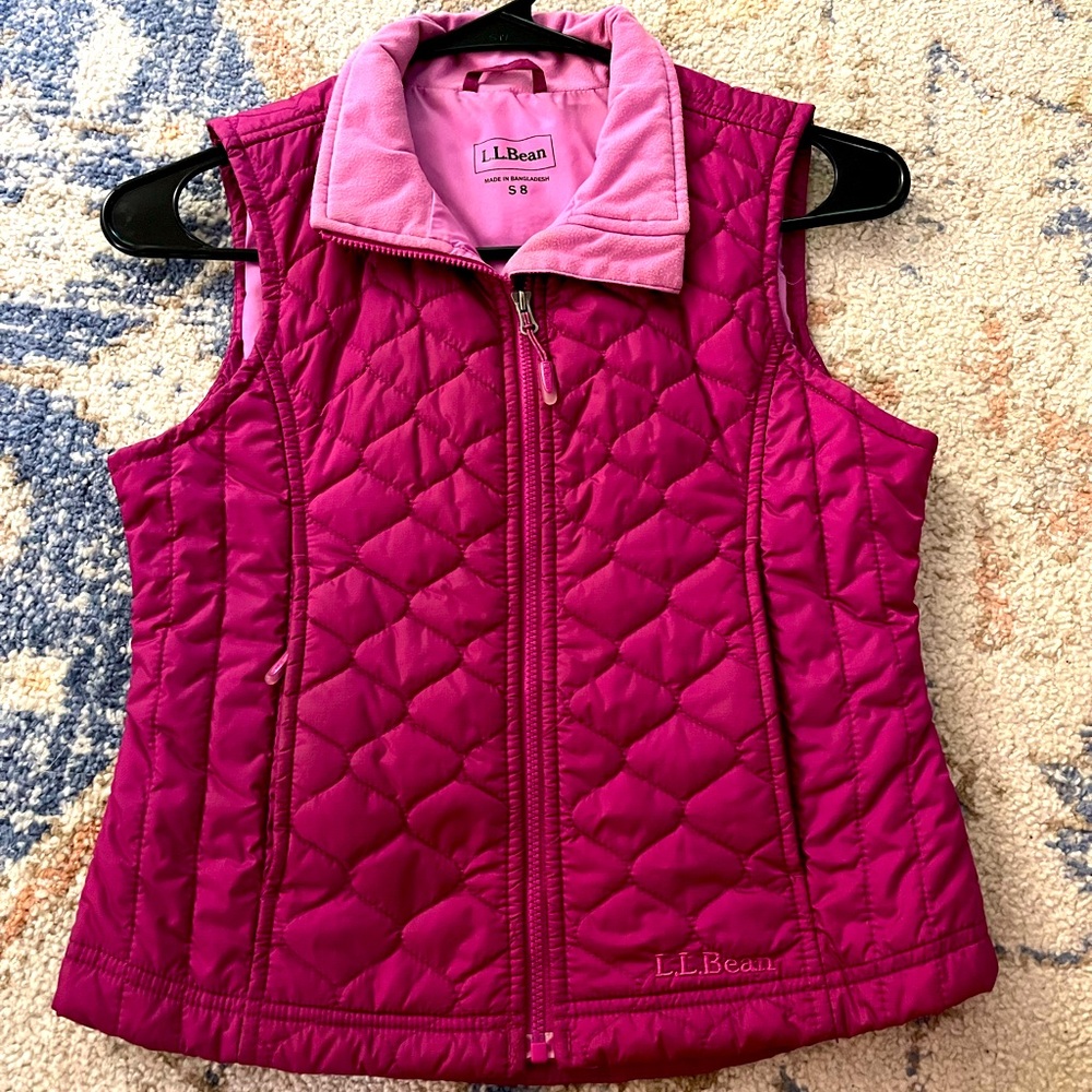 L.L. Bean vest size 8